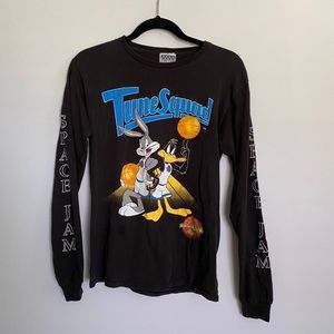 Junk food vintage space jam toon squad long sleeve